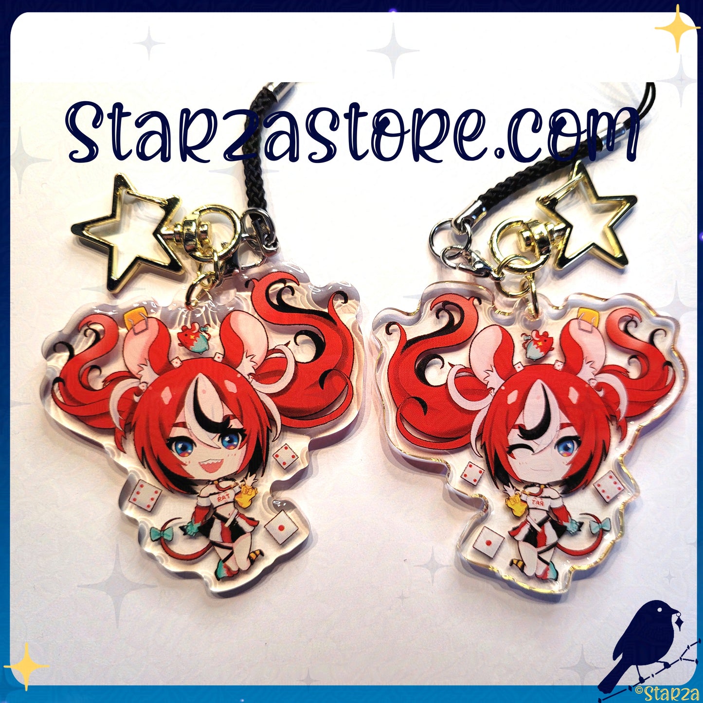 Baelz Hololive Keychain