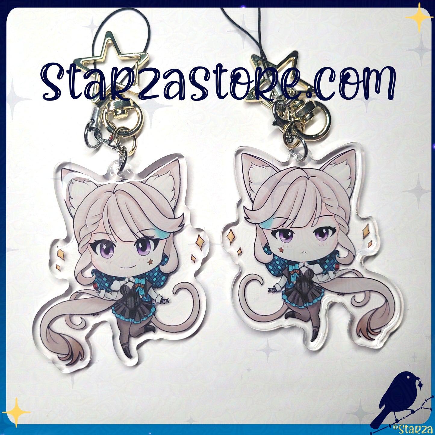 Lynette Genshin Impact Keychain