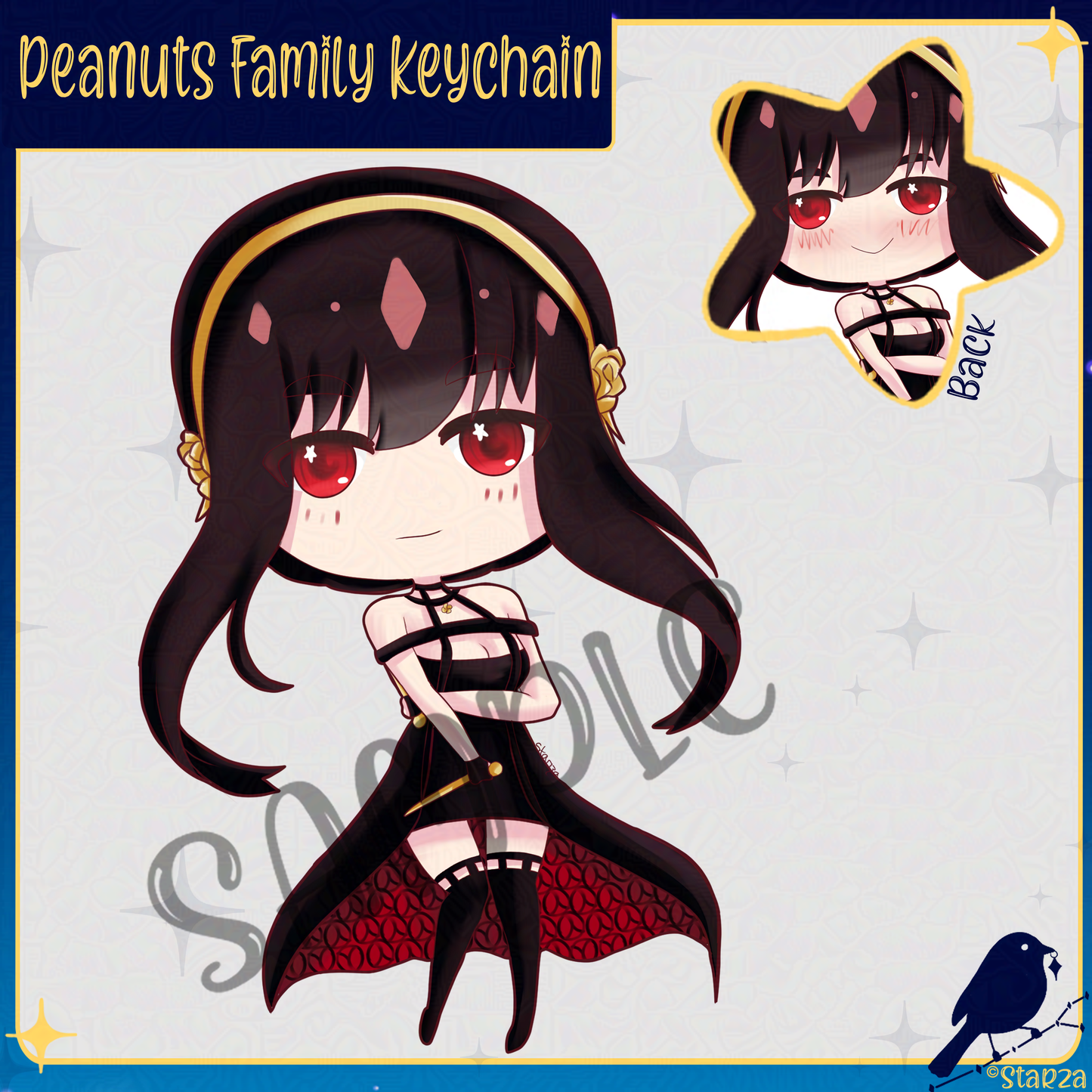 Porte-clés de la famille Assassin Peanuts