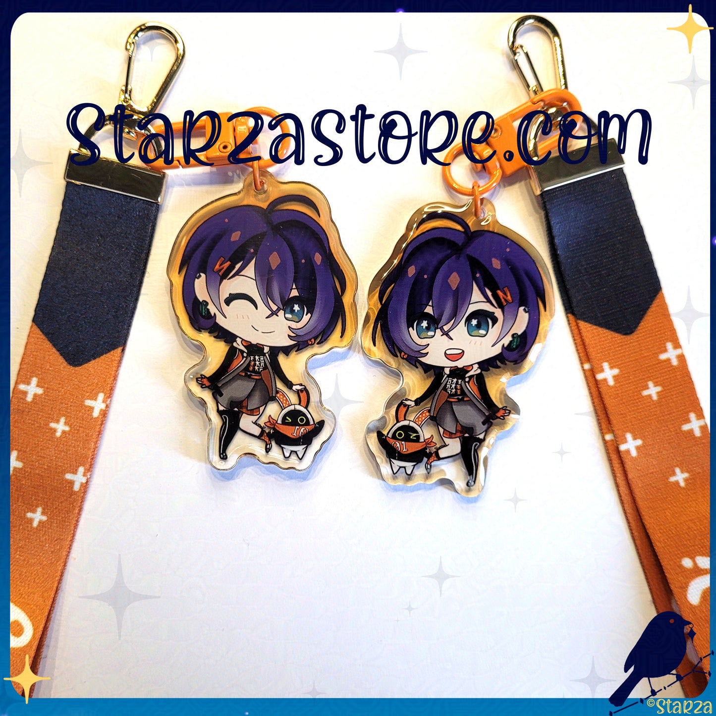 Belle Zenless Zone Zero Keychain