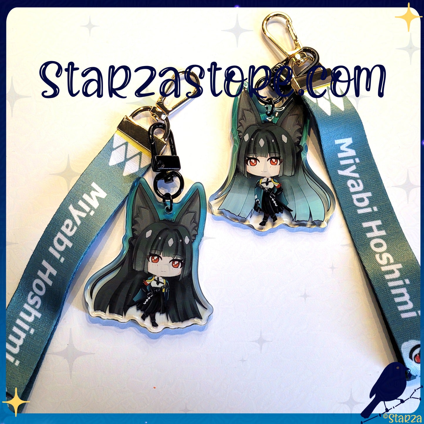 Miyabi Zenless Zone Zero Keychain