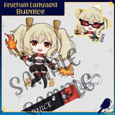 Burnice Zenless Zone Zero Keychain