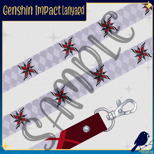 Arlechinno Genshin Impact Lanyard