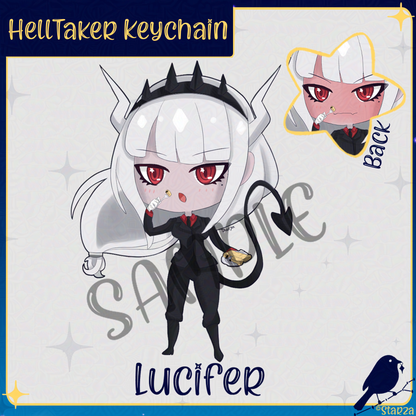 Lucifer Helltaker Keychains