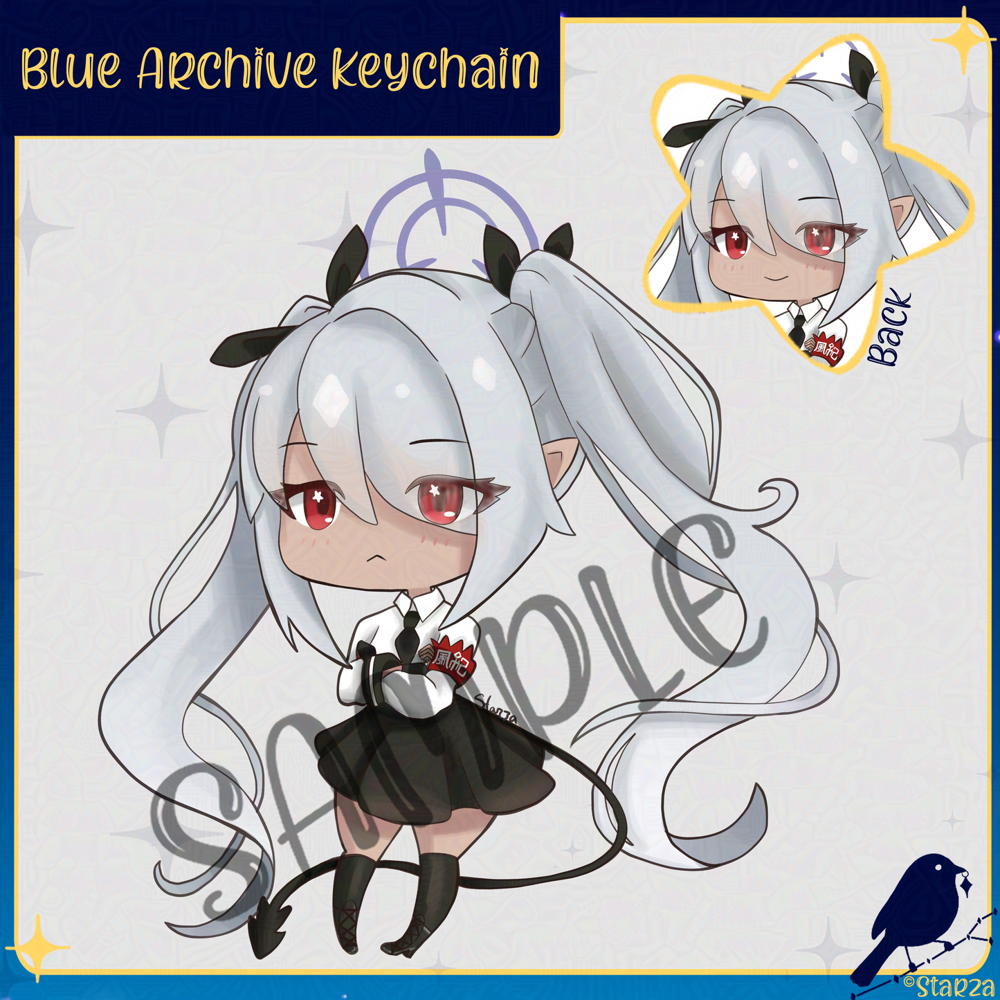 Iori Blue Archive Keychain