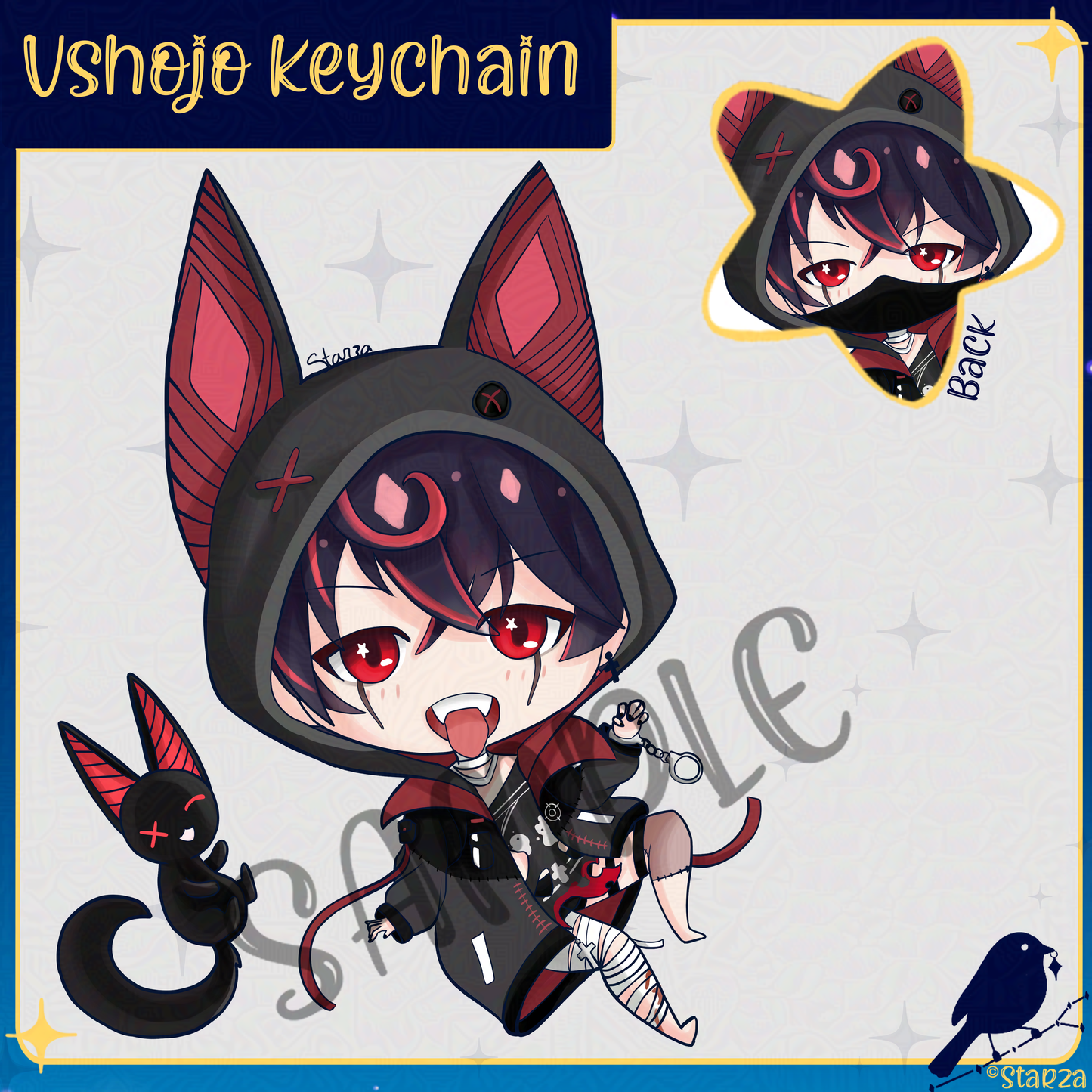 Kuro Vshojo Keychain