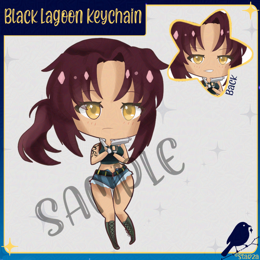 Revy Black Lagoon Keychain