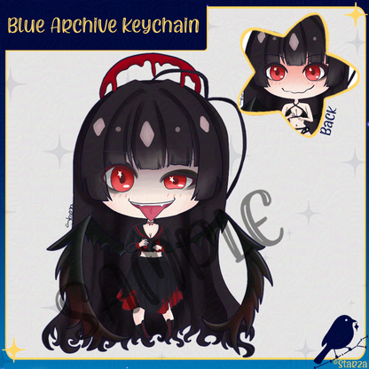 Tsurugi Blue Archive Keychain