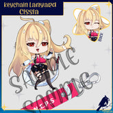 Cissia Zenless Zone Zero Keychain
