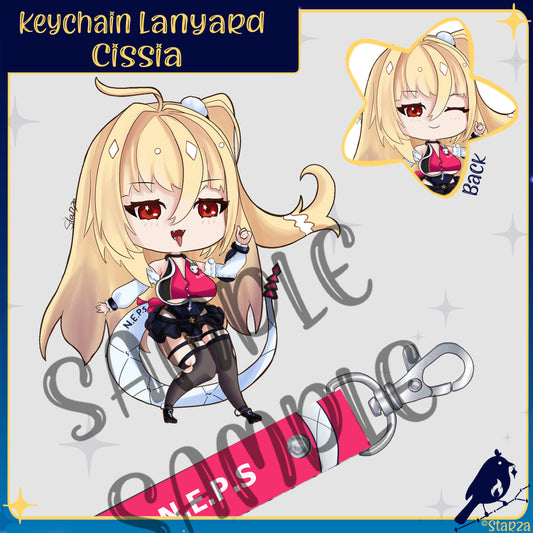 Cissia Zenless Zone Zero Keychain