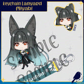 Miyabi Zenless Zone Zero Keychain