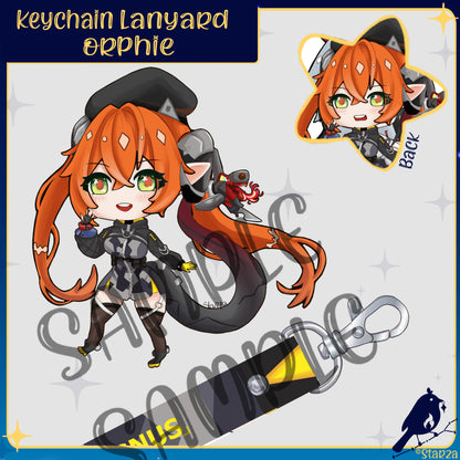Orphie Zenless Zone Zero Keychain
