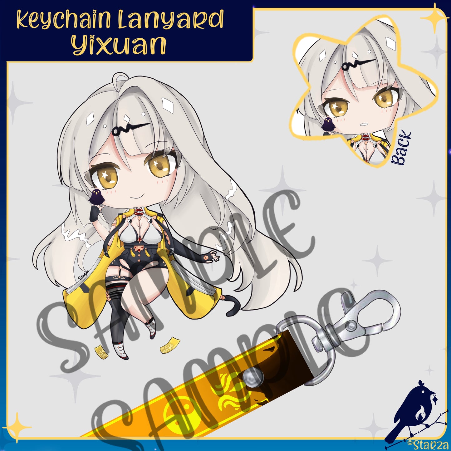Yixuan Zenless Zone Zero Keychain