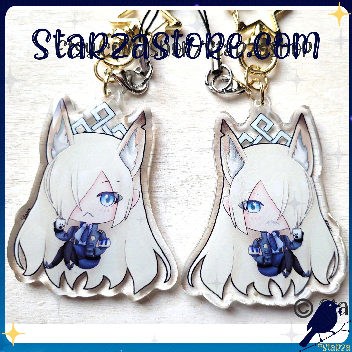 Kanna Blue Archive Keychain