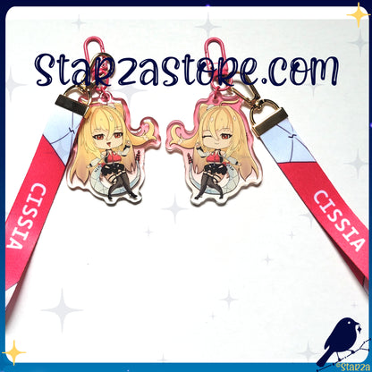 Cissia Zenless Zone Zero Keychain
