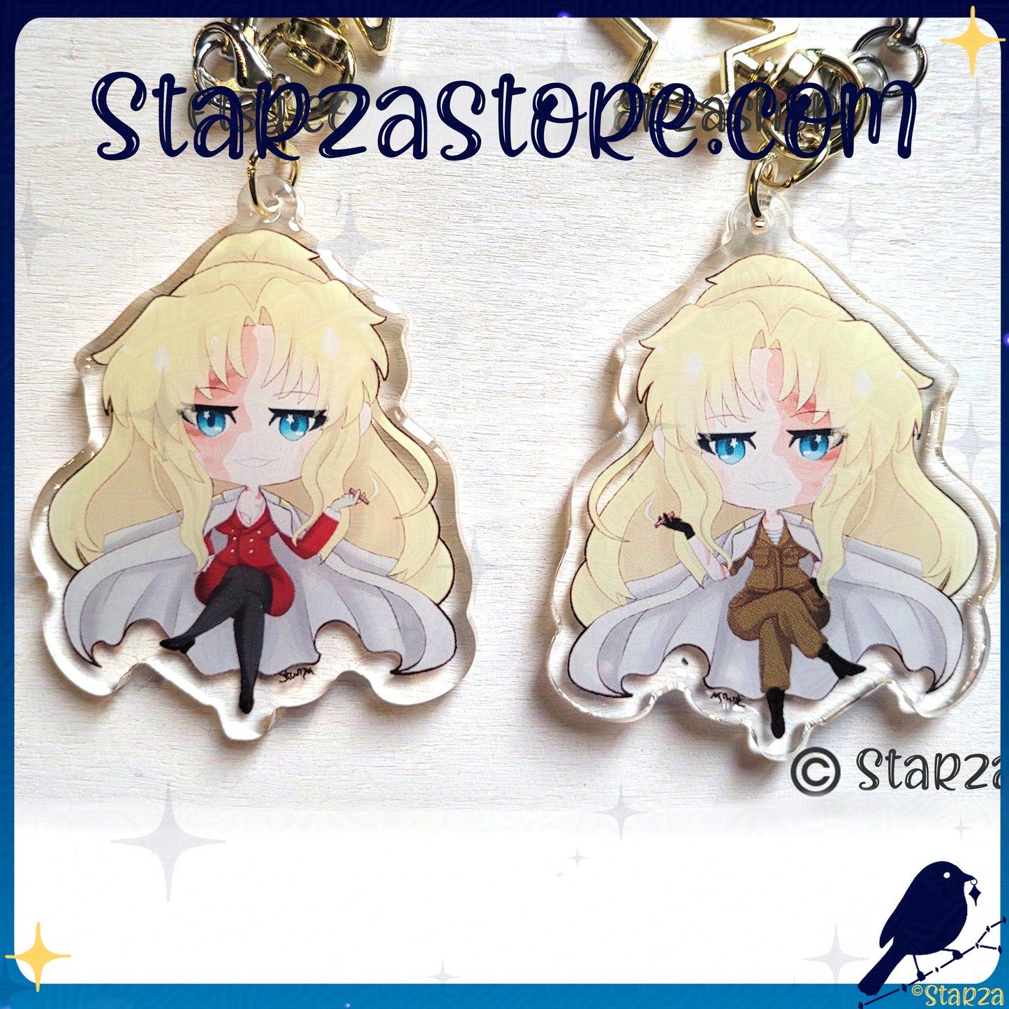 Balalaika Black Lagoon Keychain